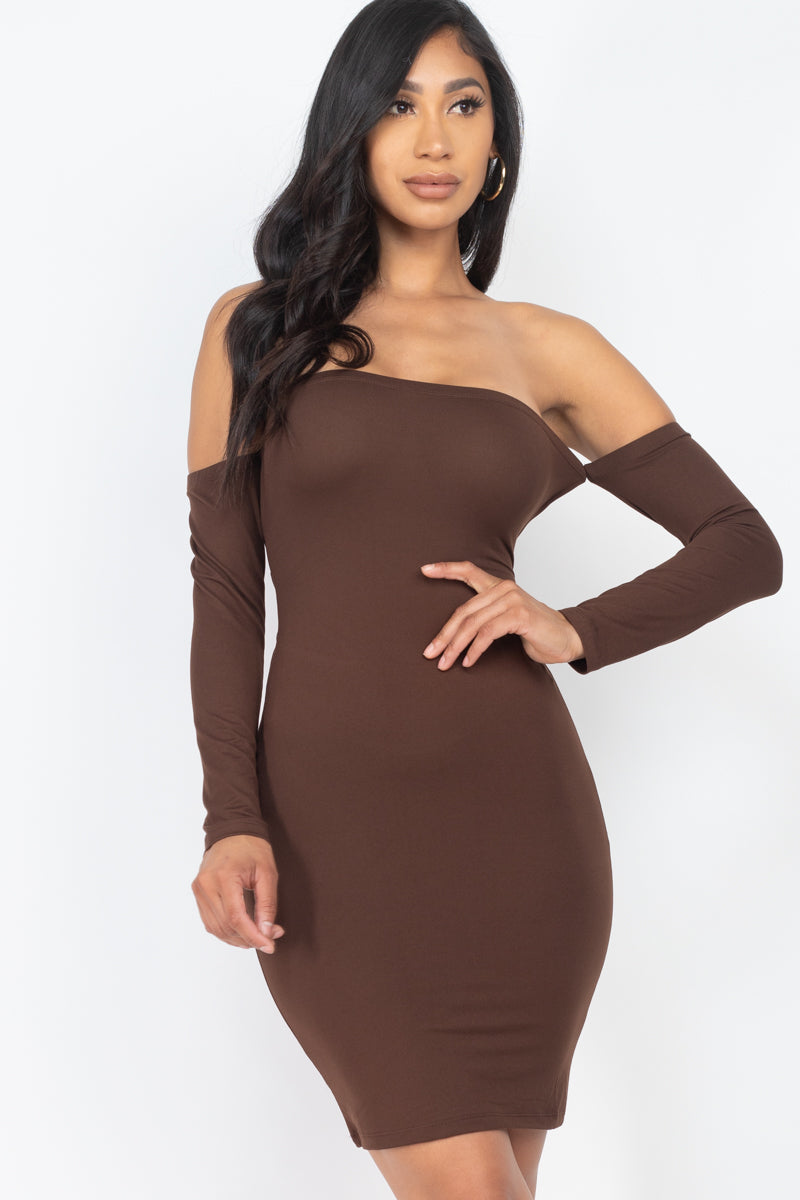 Open Back Bodycon Dress with Crisscross Detail