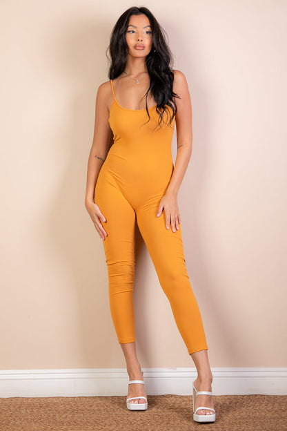 Cozy Backless Bodycon Jumpsuit