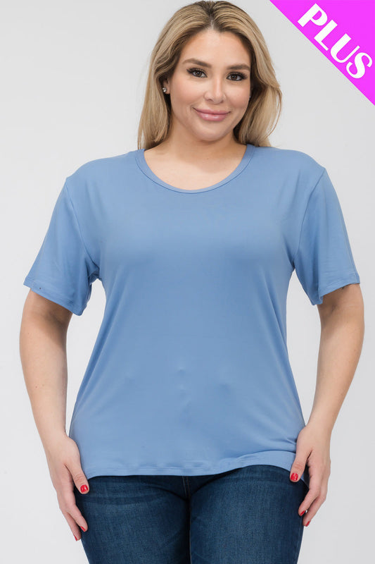 Short Sleeve T-shirt in Plus Size