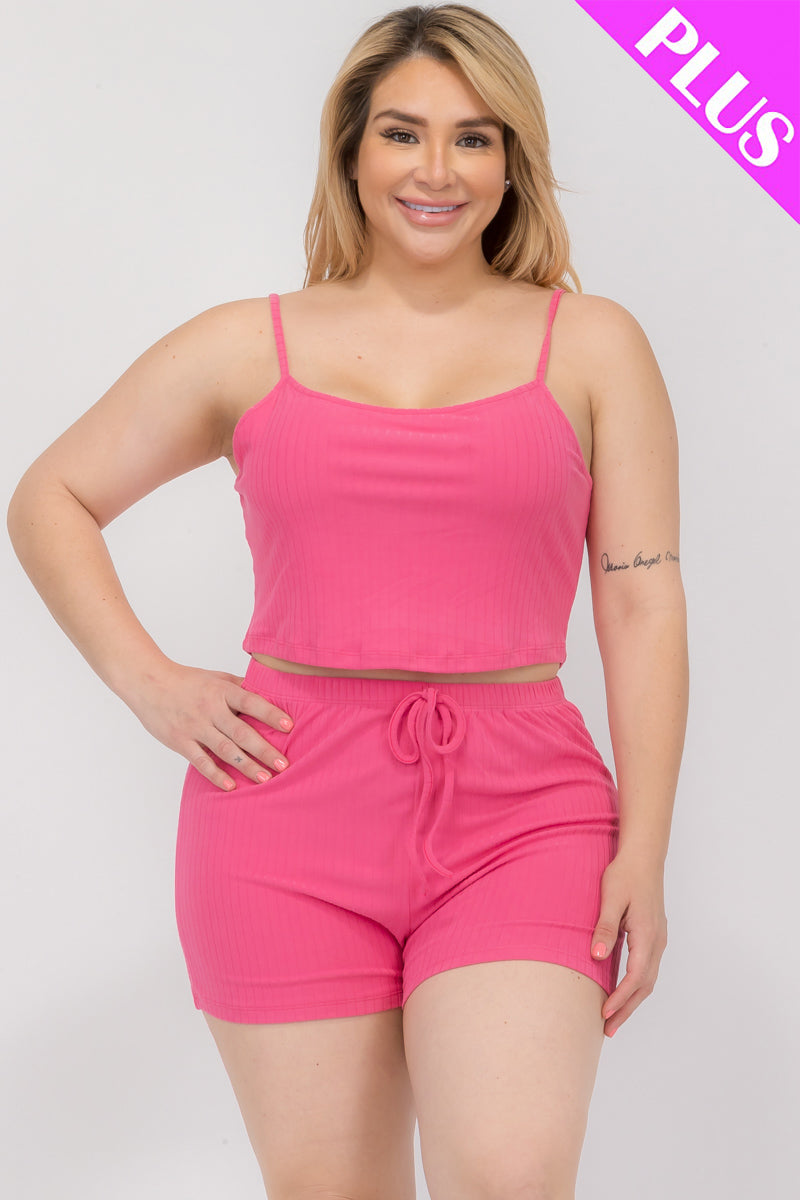 Plus Size One Shoulder Solid Color Jumpsuit