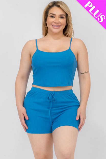 Plus Size One Shoulder Solid Color Jumpsuit