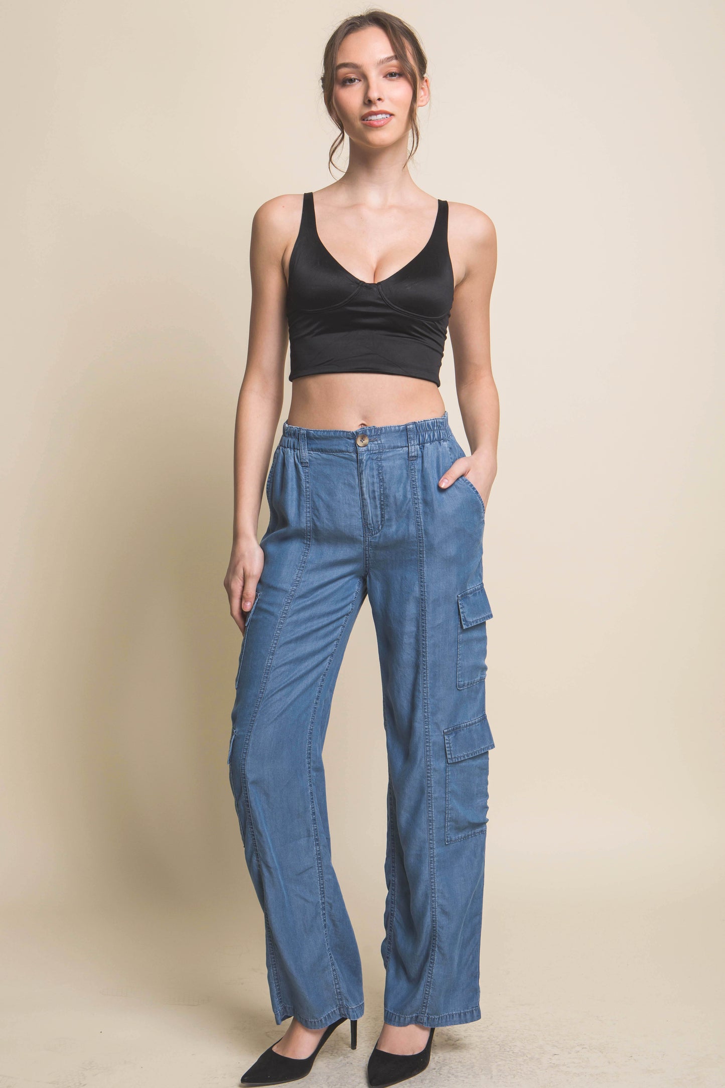 Full-length Pants With Cargo Pockets