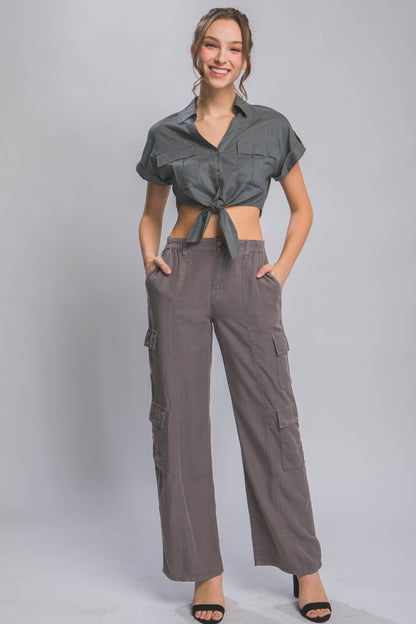 Full-length Pants With Cargo Pockets