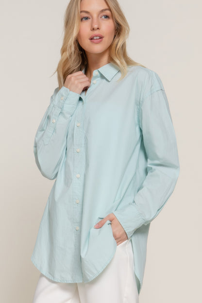 Long Sleeve Loose Fit Shirt