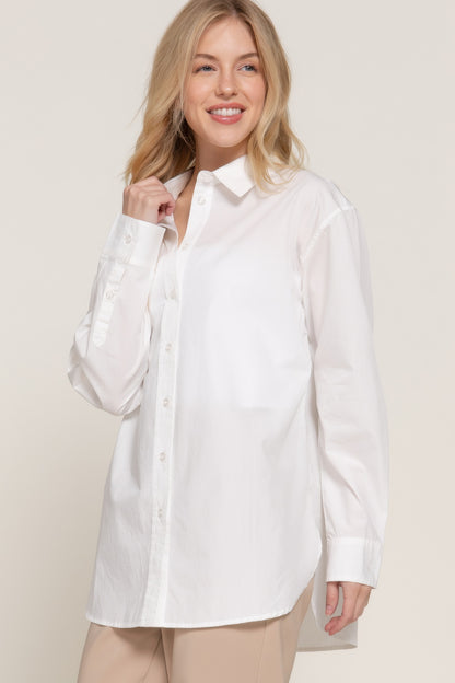 Long Sleeve Loose Fit Shirt