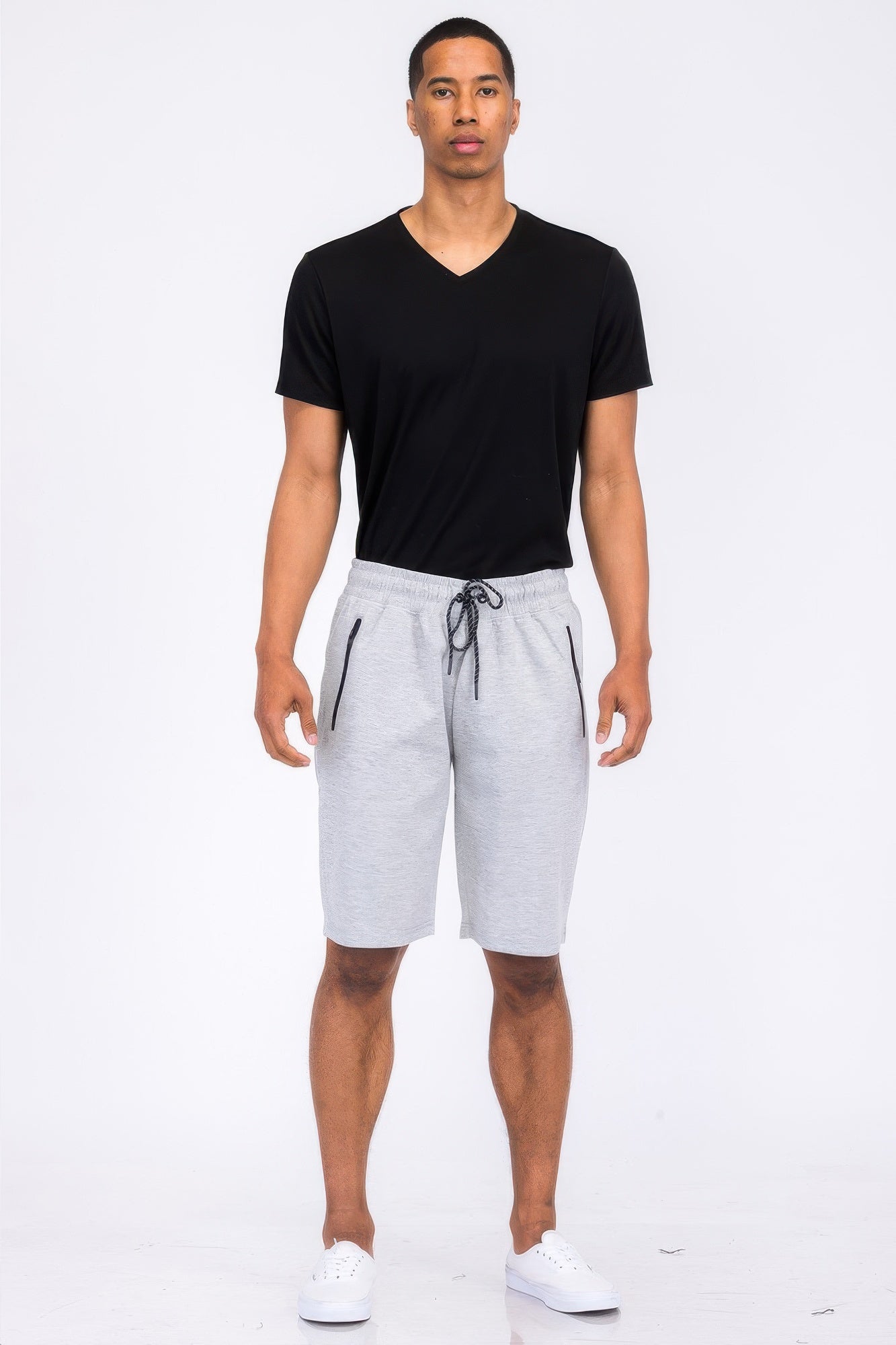 Cotton Blend Lounge Sweat Shorts