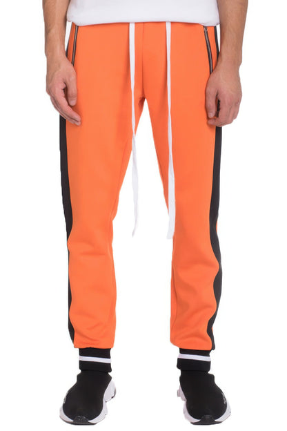 Mens Heavy Weight Single Stripe Jogger