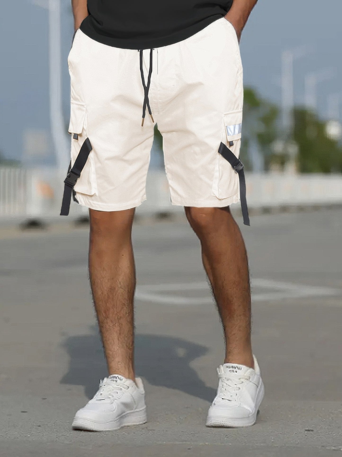 Tactical Shorts With Straps