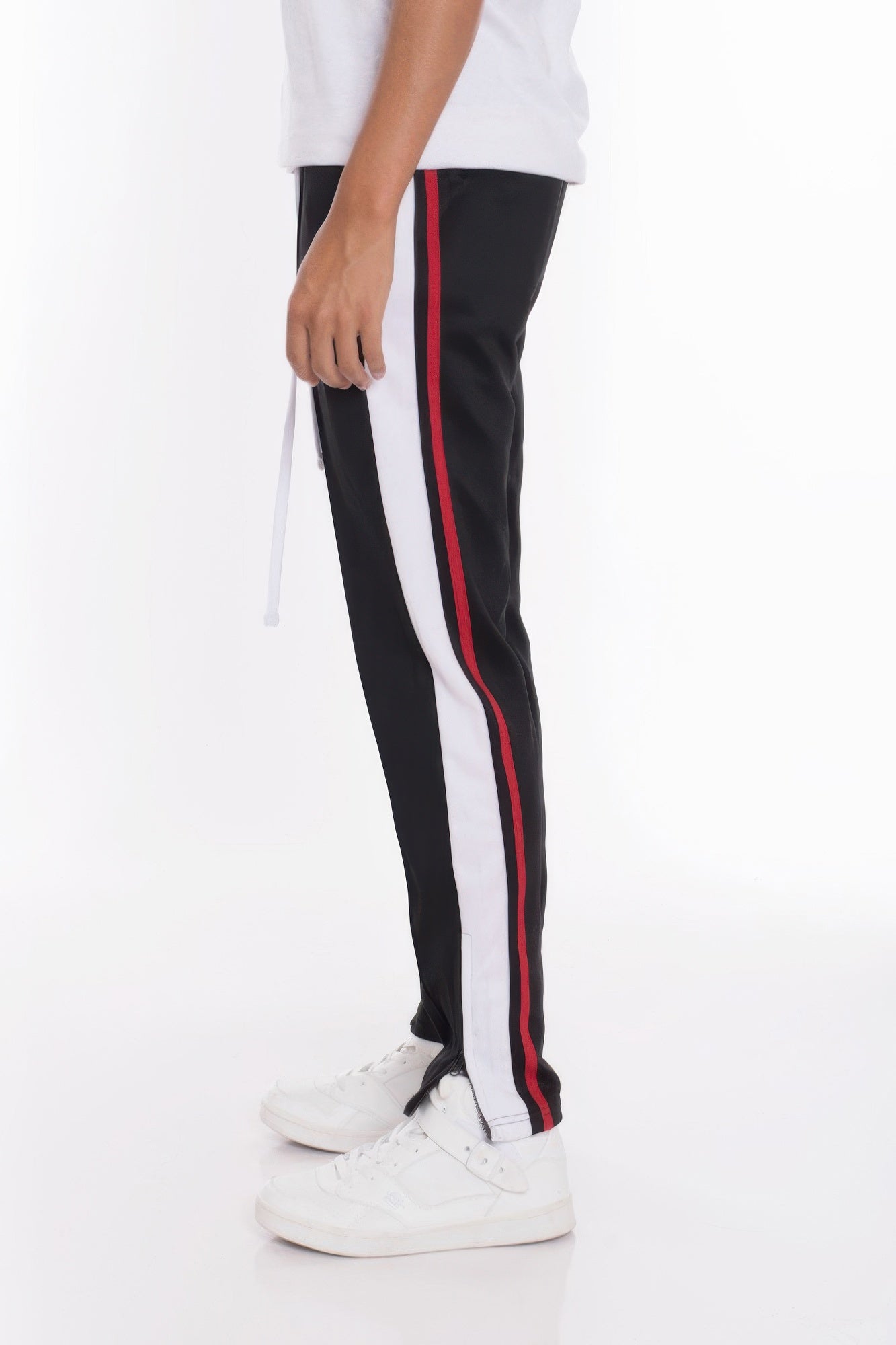 Stripes Tricot Tapered Pants