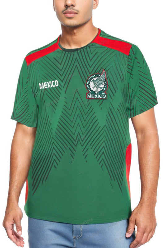 Unisex Mexico Team World Soccer Jerseys Top