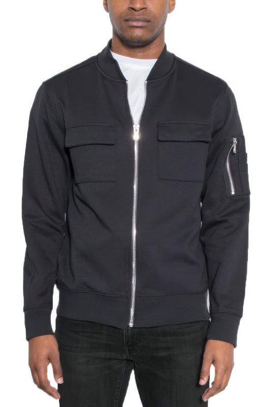 Cotton Zip Up Light Weight Jacket