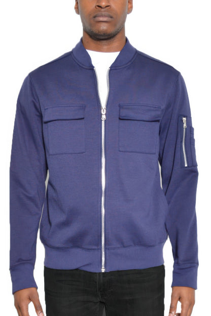 Cotton Zip Up Light Weight Jacket