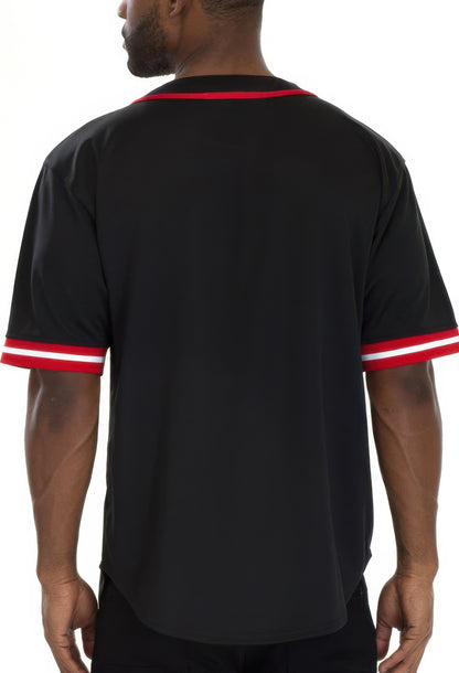 Men's Taped Baseball Jersey