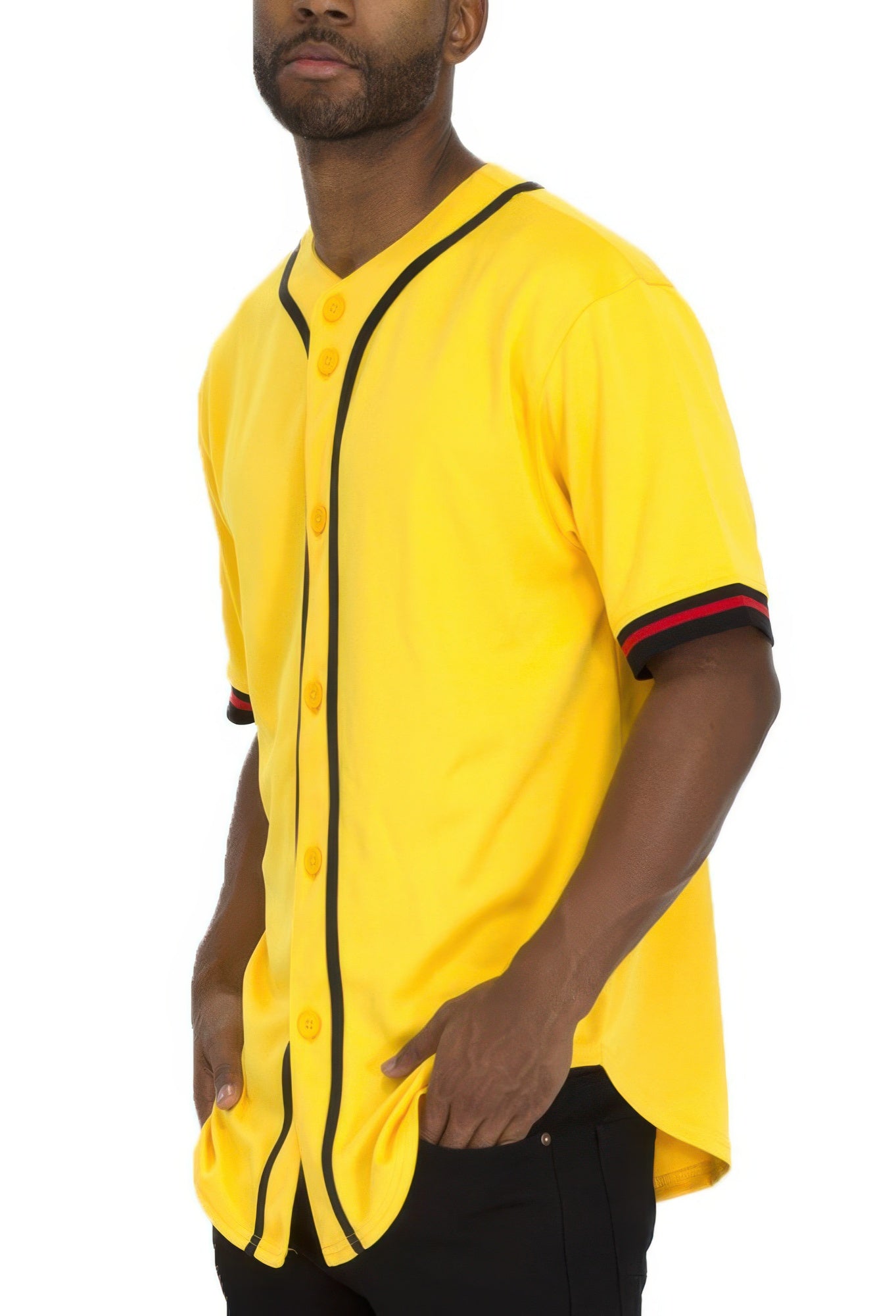 Men's Taped Baseball Jersey