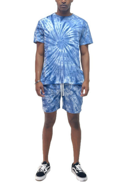 Tye Dye Shirt And Short Set