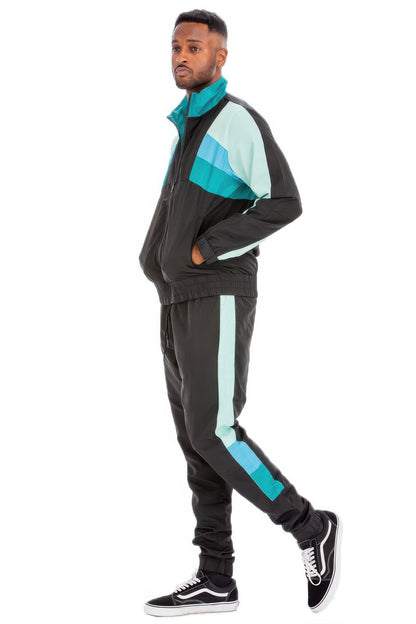 Windbreaker Chevron Track Suit