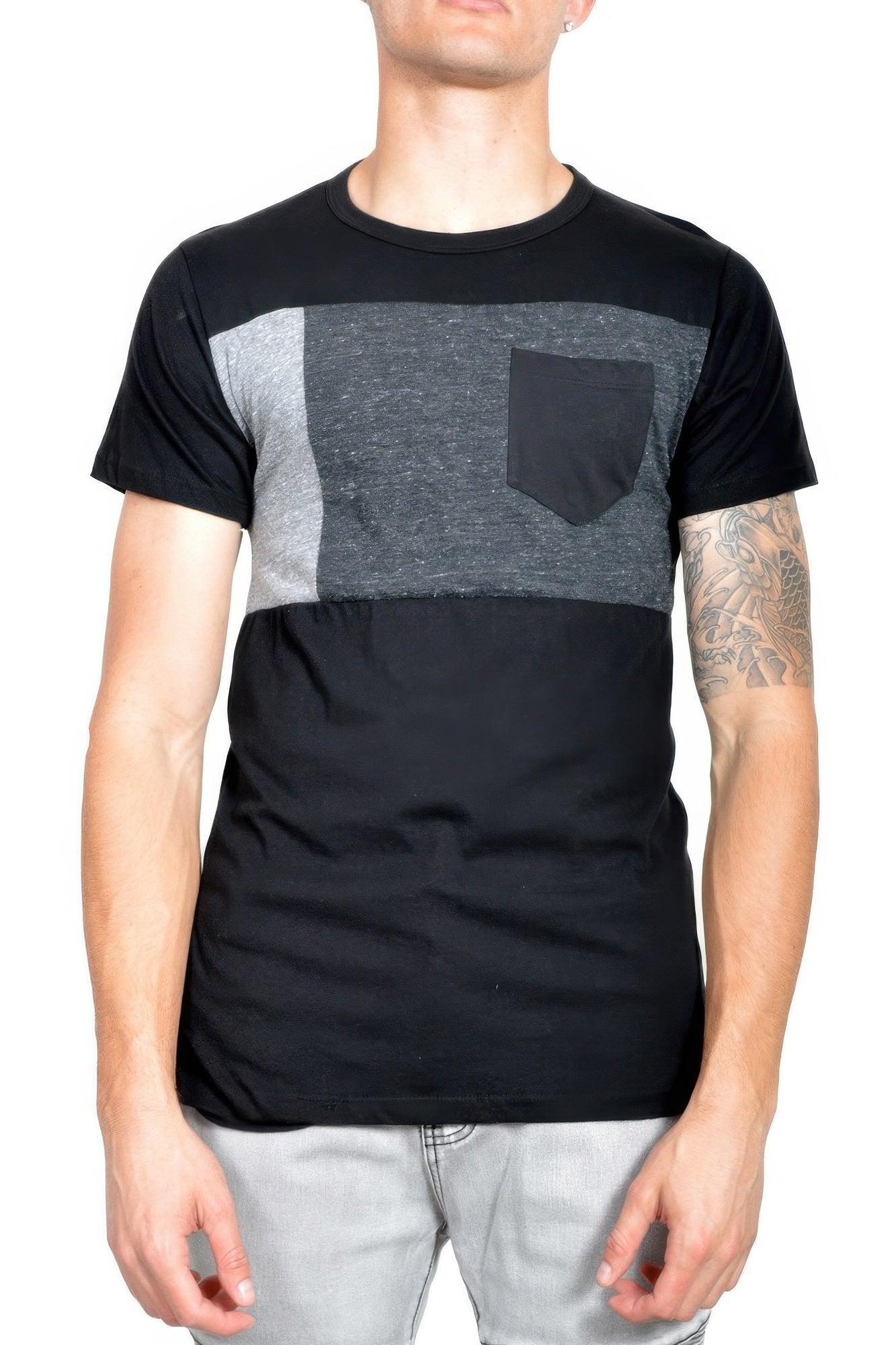 Mens Short Sleeve T-shirt Top