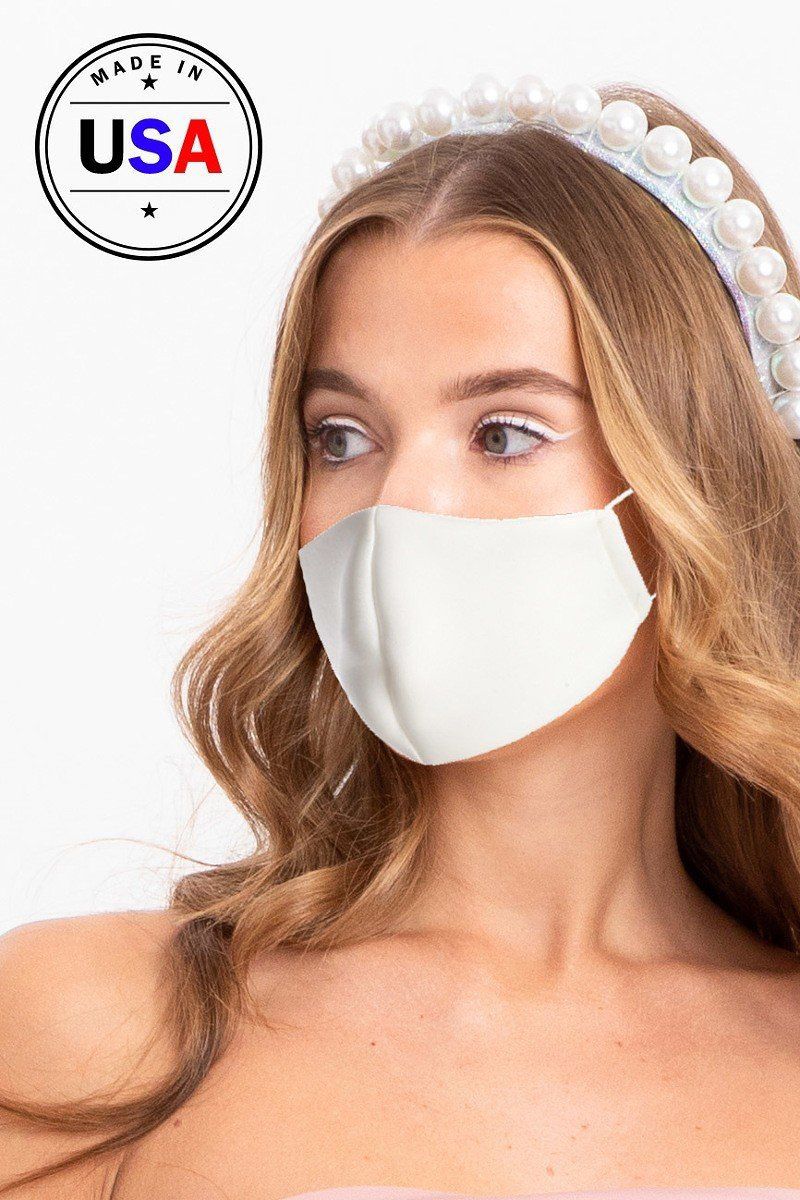 Made In Usa 3d Reusable Water Resistant Face Mask