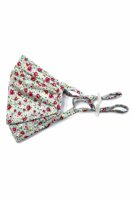 3d Stereoscopic Floral Circle Cotton Mask