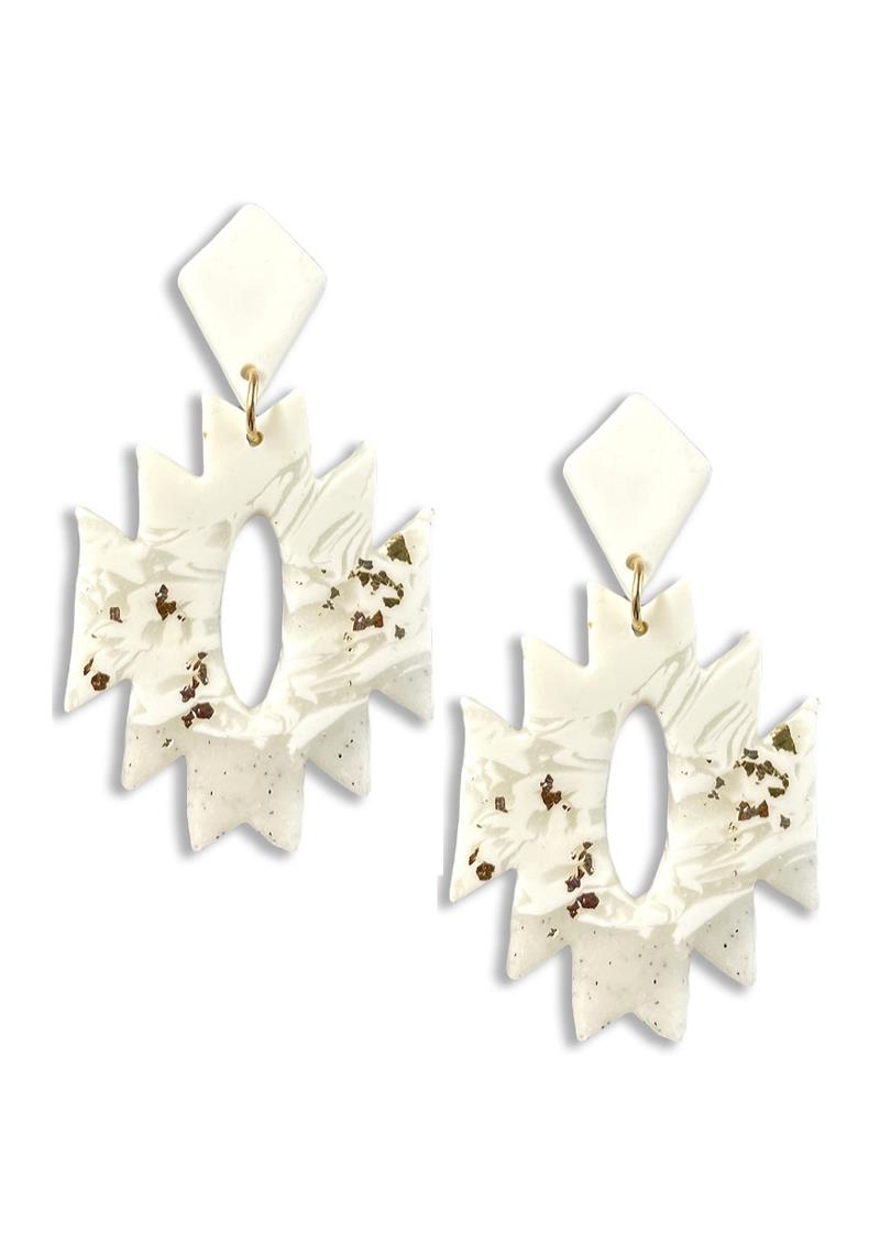 Rodeo western shape dangle earring