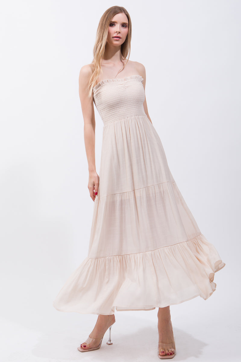 Strapless Maxi Dress