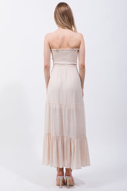 Strapless Maxi Dress